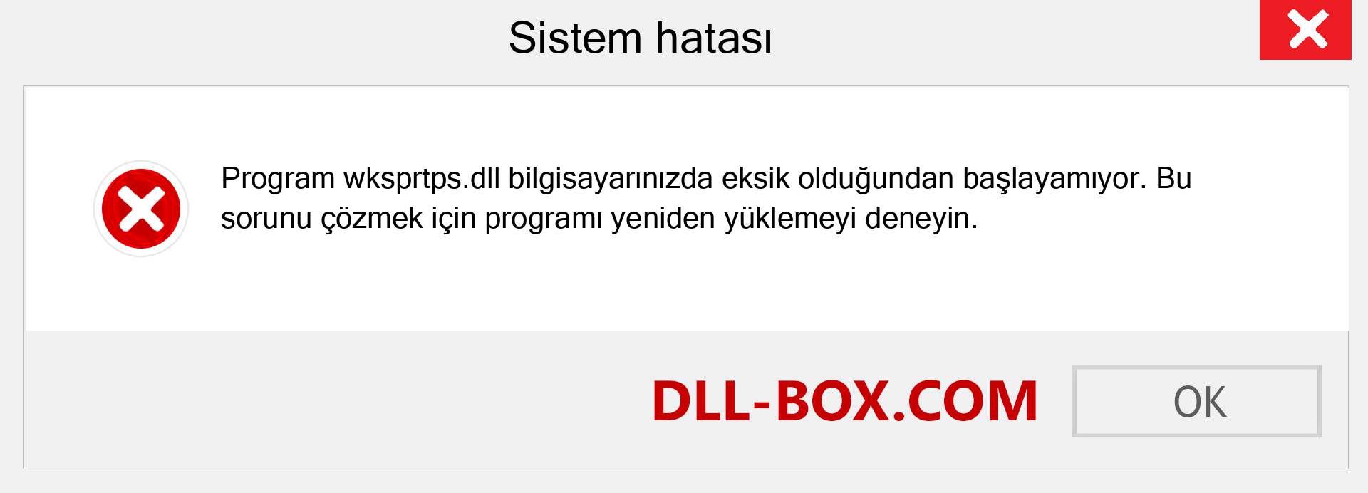 wksprtps.dll dosyası eksik mi? Windows 7, 8, 10 için İndirin - Windows'ta wksprtps dll Eksik Hatasını Düzeltin, fotoğraflar, resimler